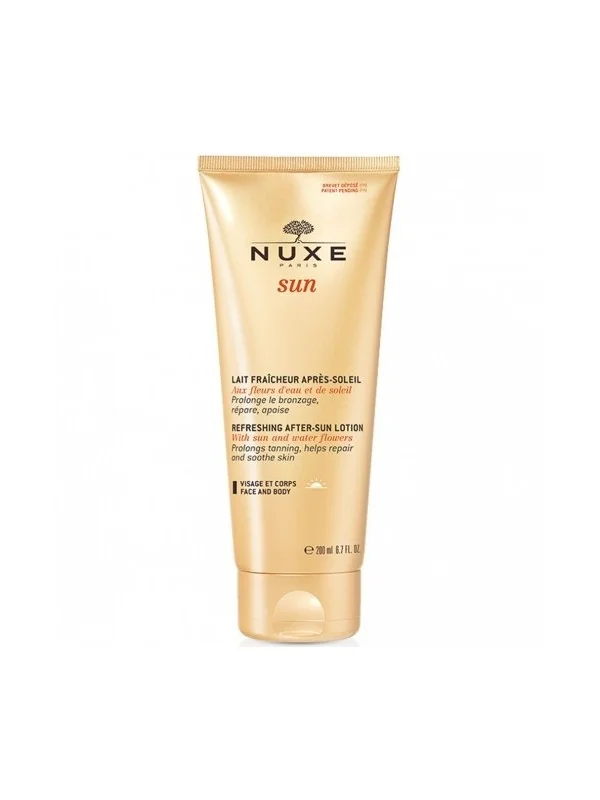 NUXE Sun Lait Fraîcheur Après-Soleil Visage et Corps 200ML