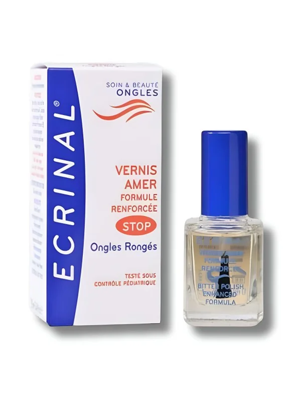ECRINAL - VERNIS AMER STOP AUX ONGLES RONGES 10ML