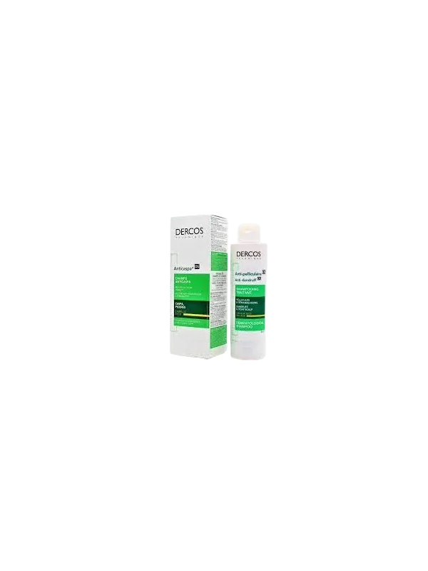 VICHY DERCOS ANTI-PELLICULAIRE SHAMPOOING TRAITANT CHEVEUX SECS 200ML