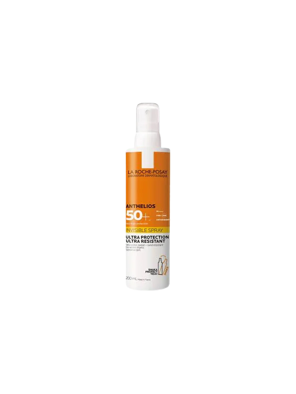 LA ROCHE POSAY ANTHELIOS SPRAY SOLAIRE INVISIBLE ULTRA PROTECTION SPF50+ , 200ML