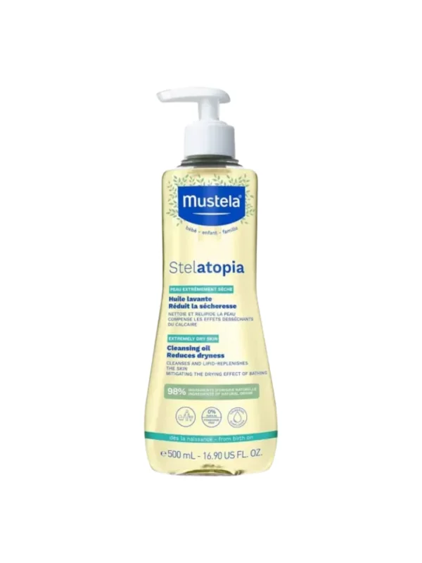 MUSTELA STELATOPIA - HUILE LAVANTE PEAUX ATOPIQUES 500ML