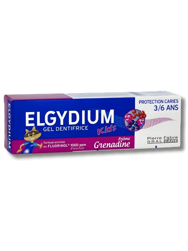 ELGYDIUM - DENTIFRICE KIDS GRENADINE 50ML