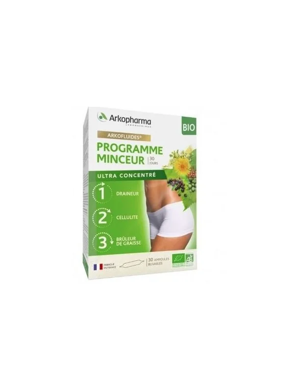 Arkopharma Programme Minceur BIO 30 Ampoules
