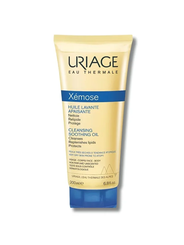 URIAGE XEMOSE - HUILE LAVANTE APAISANTE PEAUX TRES SECHES A TENDANCE ATOPIQUE 200ML