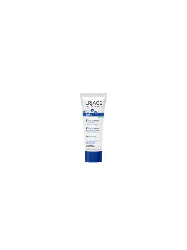 URIAGE - COLD CREAM - CREME NOURISSANTE BEBE VISAGE ET CORPS PEAUX SECHES 75ML