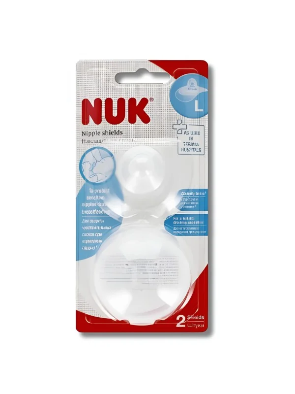 NUK - PROTEGES MAMELONS 2 PIECES TAILLE L