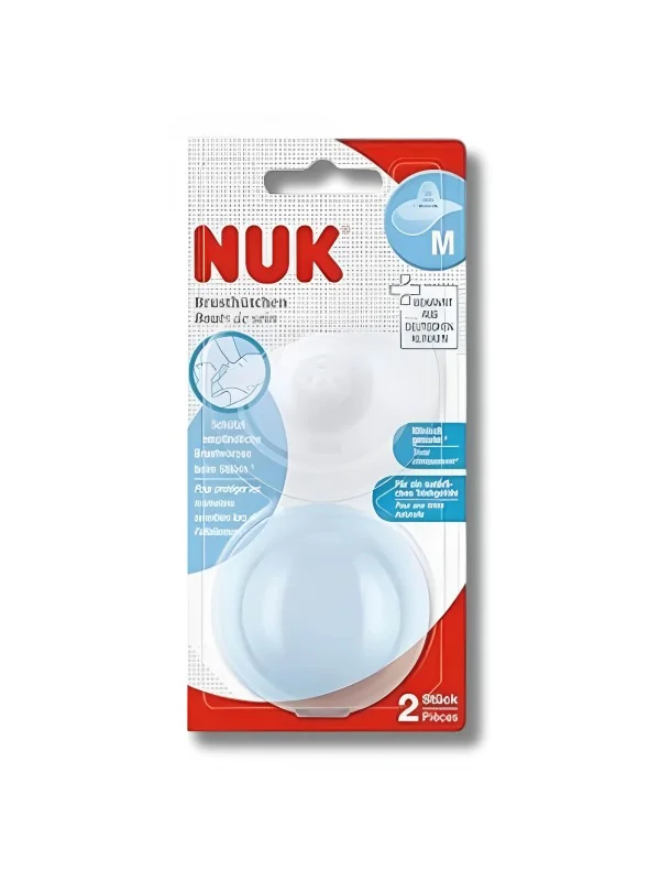 NUK - PROTEGES MAMELONS 2 PIECES TAILLE M