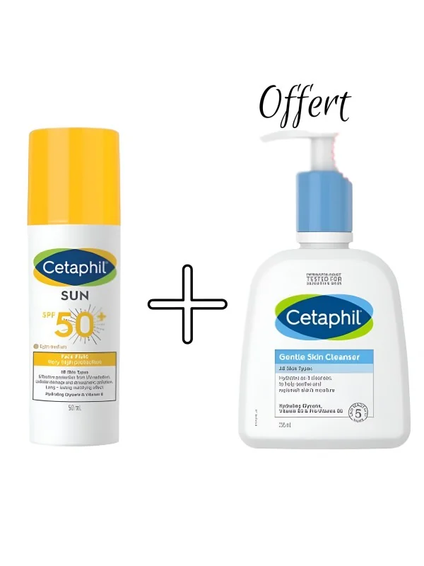 CETAPHIL - PACK NETTOYAGE & PROTECTION TEINTÉ LIGHT MEDIUM