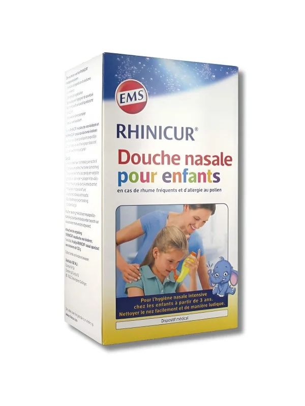 RHINICURE DOUCHE NASALE ENFANTS + 4 SACHETS
