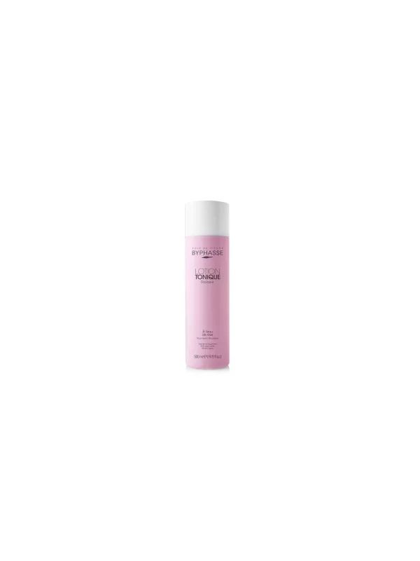 BYPHASSE LOTION TONIQUE A L’EAU DE ROSE 500ML