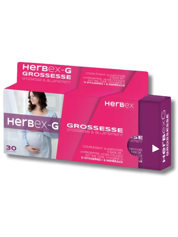 HERBEX G - GROSSESSE ALLAITEMENT 30 GELULES
