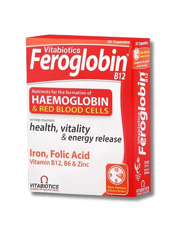 VITABIOTICS - FEROGLOBIN 30 CAPSULES