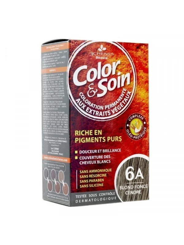 color soin blond fonce cendre 6a coloration permanente