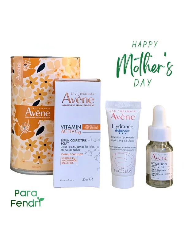 AVENE - COFFRET CORRECTEUR ECLAT : VITAMIN ACTIV Cg 30ML + EMULSION HYDRATANTE LEGERE 25ML ET HYALURON ACTIV B3 10ML OFFERTS
