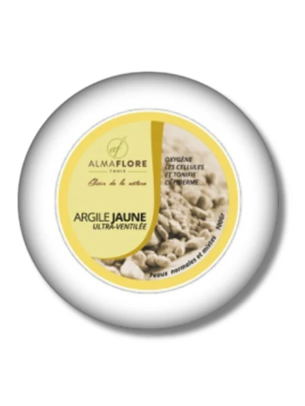 ALMAFLORE - ARGILE JAUNE 100GR