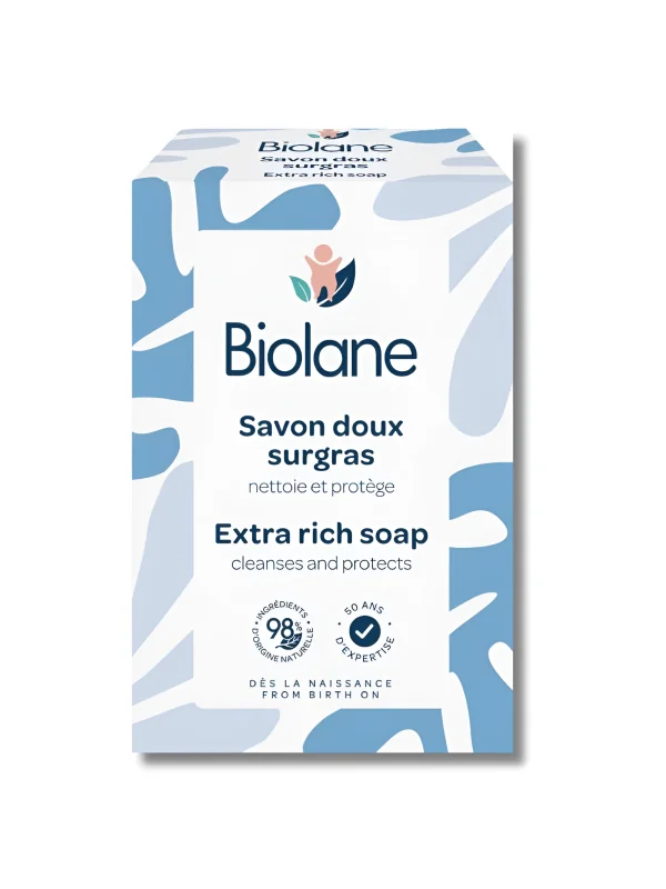 BIOLANE - SAVON DOUX SURGRAS 150G