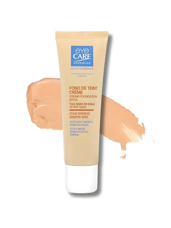 EYE CARE - FOND DE TEINT CREME BEIGE ROSE REF 1281
