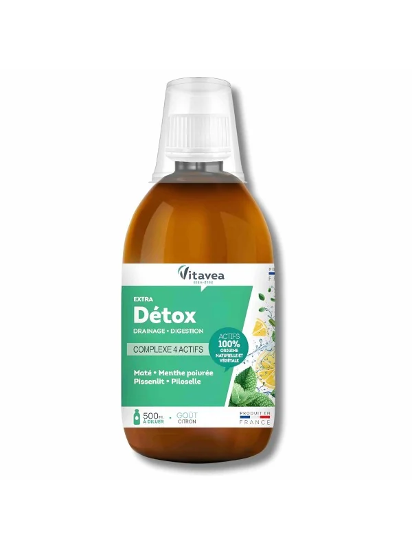 VITAVEA - EXTRA DETOX DRAINEUR CITRON 500ML