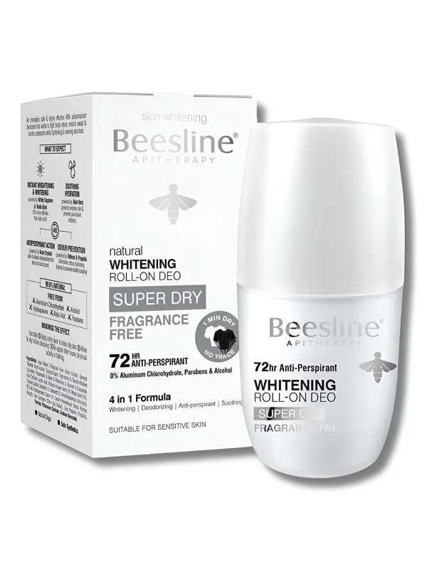 BEESLINE - ROLLON SUPER DRY SANS PARFUM 72H