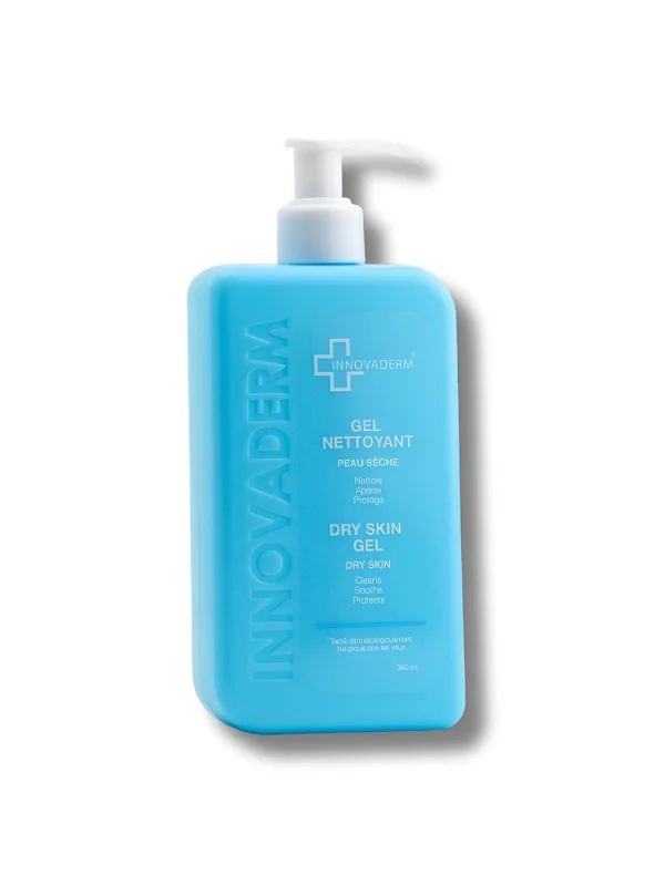 INNOVADERM - GEL NETTOYANT PEAUX SECHES 380ML