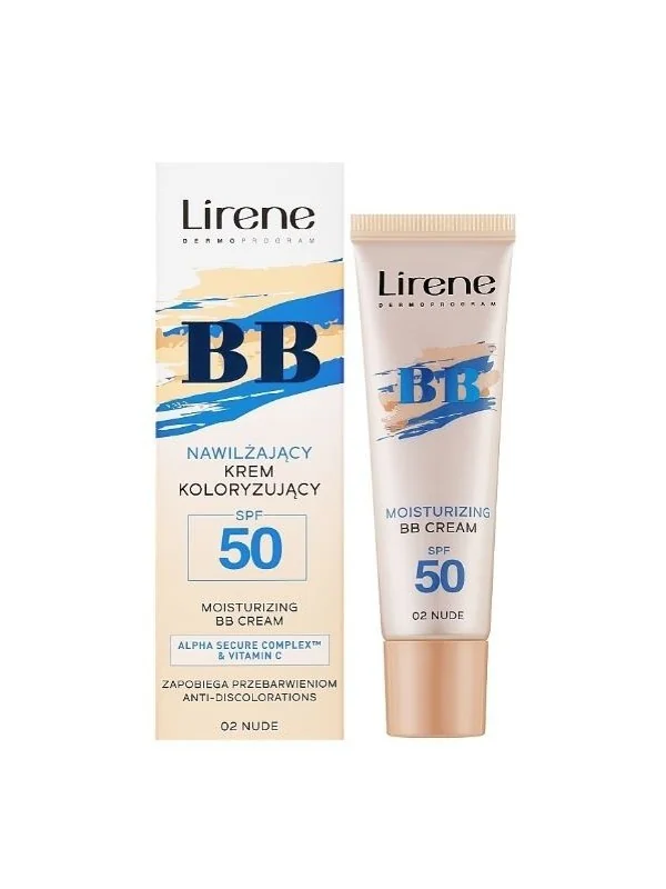 LIRENE BB moisturizing Cream, SPF50, 02 (30 ml)