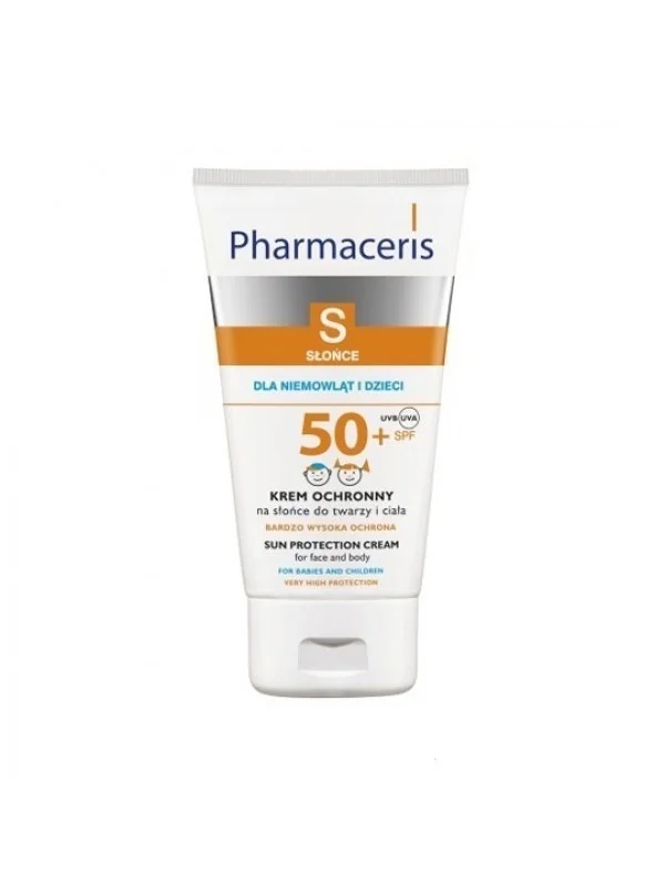 PHARMACERIS S protection solaire Bébés-Enfants-Adultes SPF50+ 50ML ECRAN MINERAL