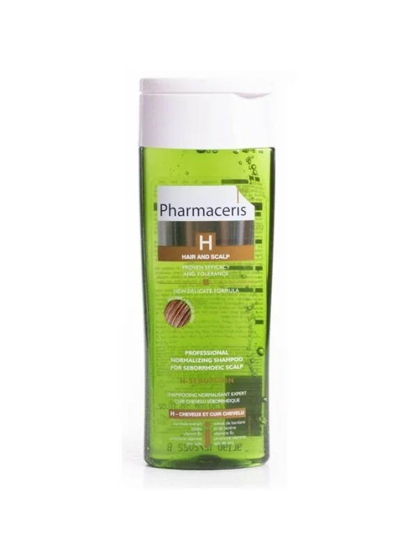 PHARMACERIS - SHAMPOOING H-SEBOPURIN CHEVEUX GRAS 250ML