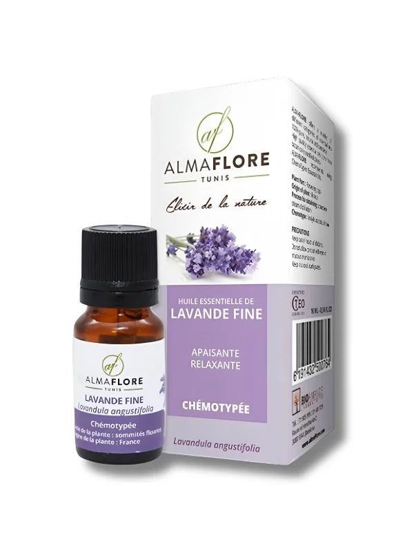 ALMAFLORE - HUILE ESSENTIELLE DE LAVANDE FINE 10ML