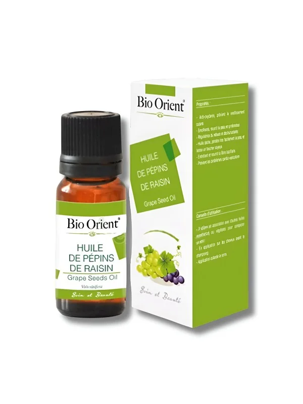 BIO ORIENT - HUILE DE PEPINS DE RAISIN 10ML