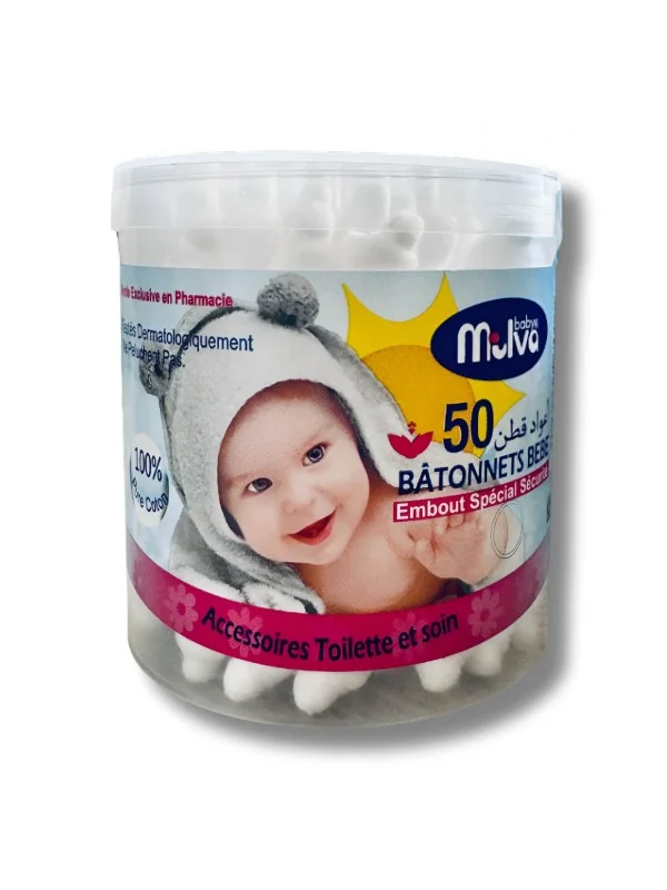 MILVA BABY - BATONNETS BOITE DE 50