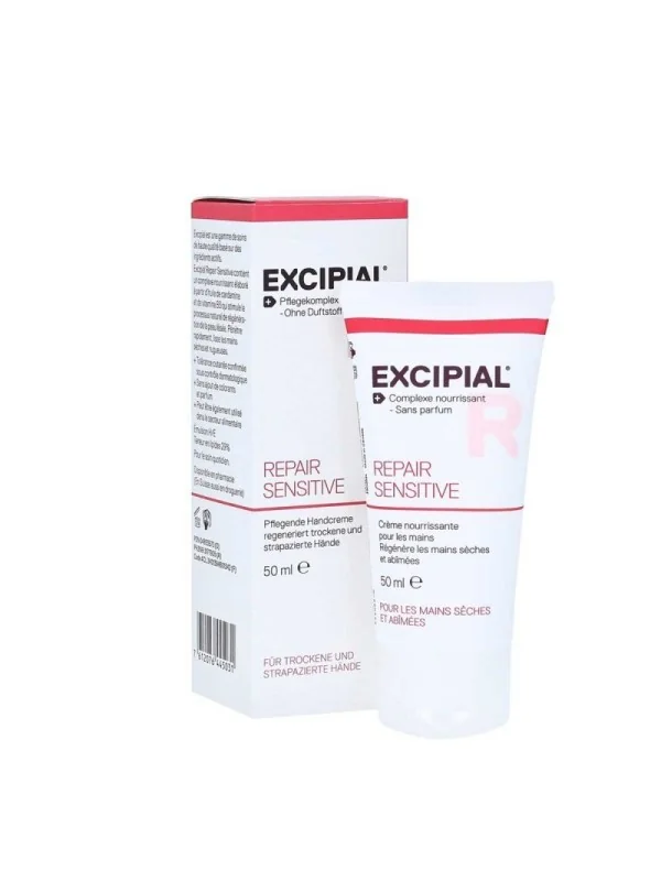 Excipial Repair Sensitive Crème mains, 50 ml