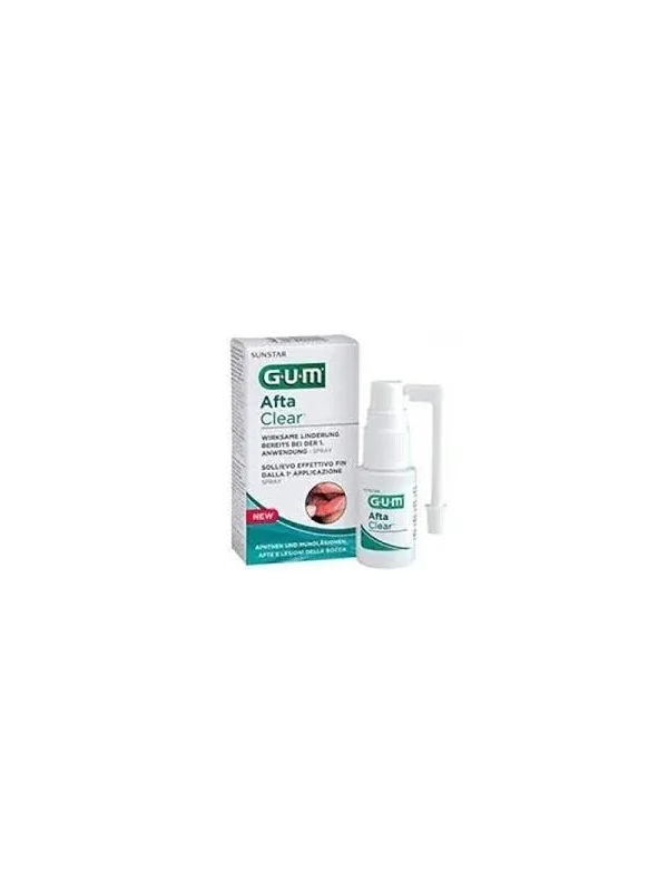 GUM AFTA CLEAR SPRAY BUCCAL ,15ML