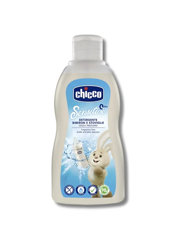 CHICCO SENSITIVE - LESSIVE BIBERON ET VAISSELLE 300ML