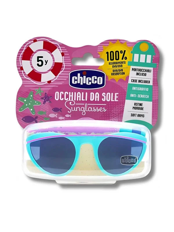 CHICCO - LUNETTES DE SOLEIL VERT D'EAU +5ANS