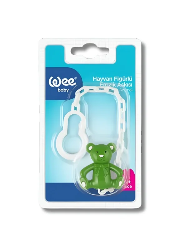 WEE BABY - ATTACHE SUCETTE CHAINETTE ANIMAUX