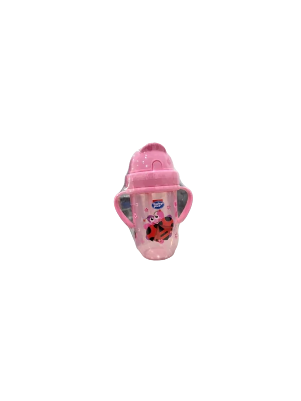 BABY PUR - TASSE SPORT AVEC PAILLE ET DOUBLE ANSE 270ML