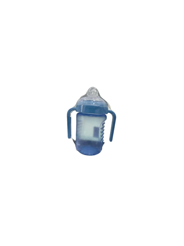 BABY PUR - BIBERON CONFORT PLUS AVEC BEC EN SILICONE ET COUVERCLE 210ML