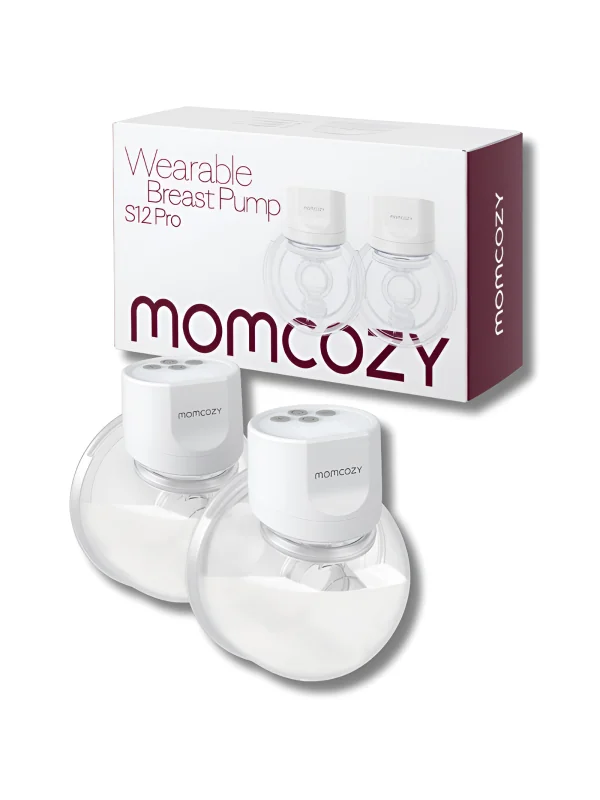 MOMCOZY - S12PRO TIRE LAIT ÉLECTRIQUE MAIN LIBRE (LOT DE 2)
