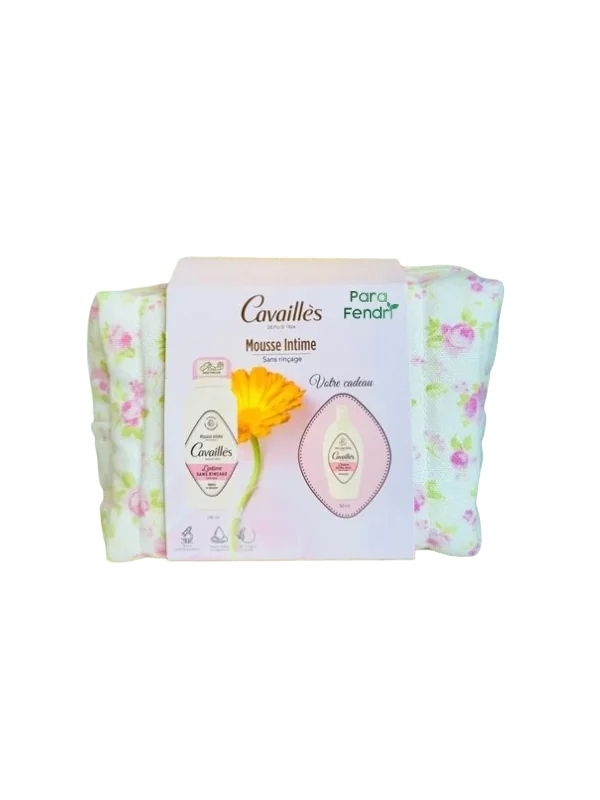 ROGE CAVAILLES - MOUSSE INTIME EXTRA DOUX SANS RINCAGE 100ML + SOIN LAVANT INTIME OFFERT 50ML+ TROOUSSE OFFERTE
